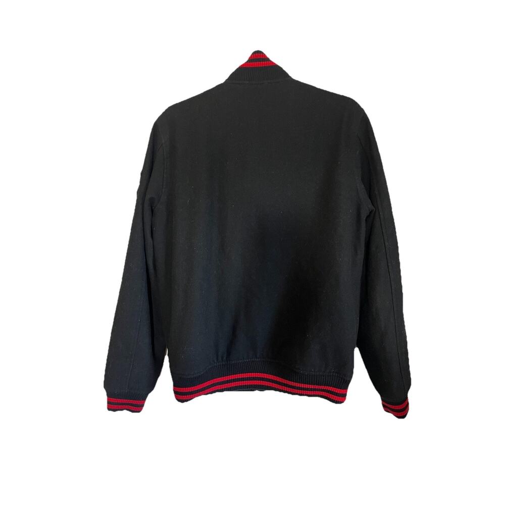 Nike Sportswear LeBron James Destroyer Wool Bomber Jacket Men's Med Vivat Rex - Picture 2 of 12